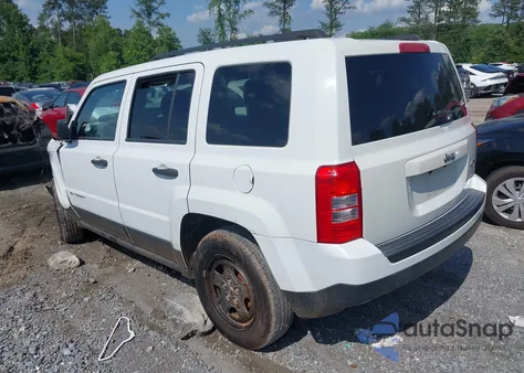2013 Jeep Patriot Sport из США, поврежденный, VIN 1C4NJPBA4DD130489